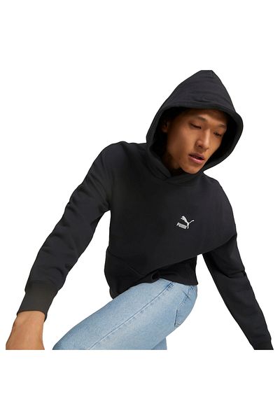 Puma Hood Puma Classics Relaxed Hoodie Tr, Μαύρο, Ανδρικό