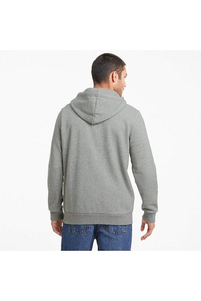 Puma Kapuce Puma Essentials Velké Logo, Šedá, Muži