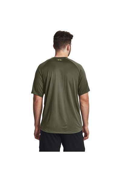 Under Armour Tričko Under Armour Tech Print Fill s krátkým rukávem 1380785, zelené, pánské
