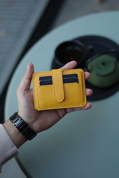 BAYDERİ Bilnes Genuine Leather Useful Card Holder