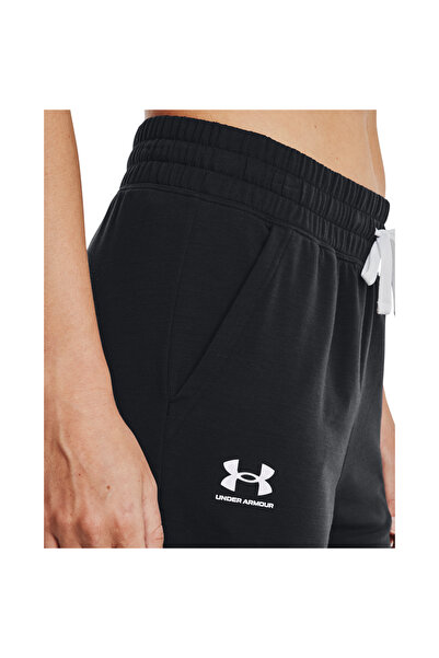 Under Armour Nohavice Under Armour Rival Terry, čierne, dámske