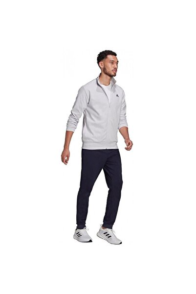 adidas Αθλητική φόρμα με γραφικό λογότυπο adidas, γκρι, ανδρική