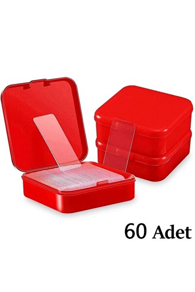60 Parça Çok Amaçlı Çift Taraflı Bant 1 x 4 Cm