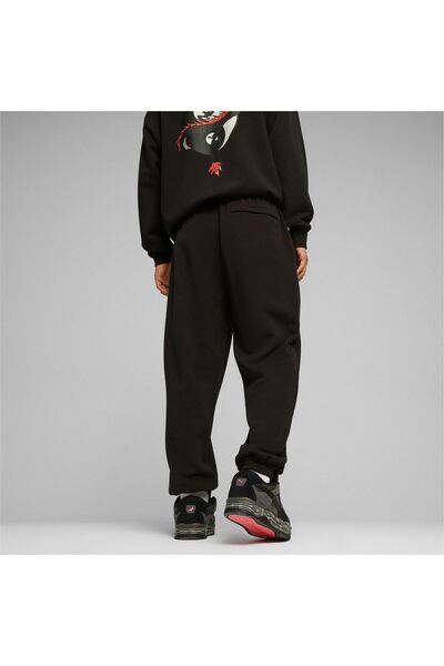 Puma Pants X Staple Sweatpants Tr, Black, Men
