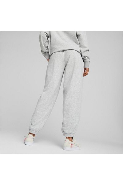 Puma Šedé tepláky a kalhoty Puma Suit – ženy