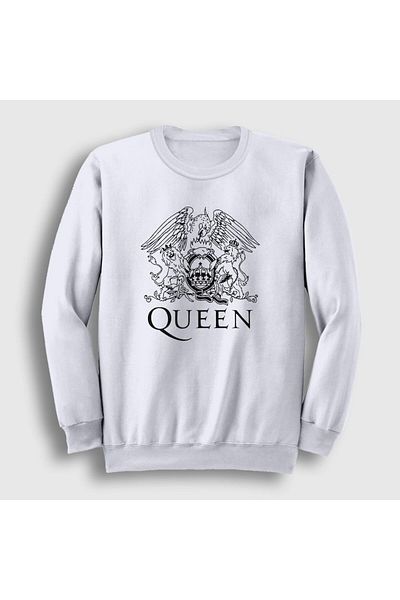 Presmono Φούτερ Unisex White Zodiac Queen 103251 ττ