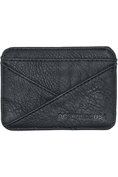 DC Shoes Card holder DC Shoes Stacked, Black, Unisex