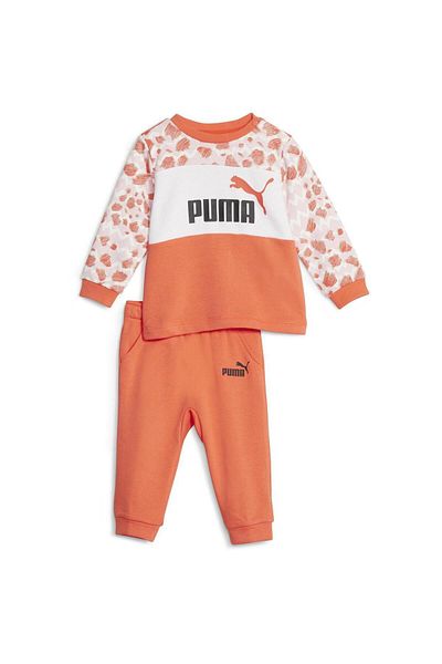 Puma Track suit Puma Essential Mix Match Toddlers Jogger Suit, Orange, Kids