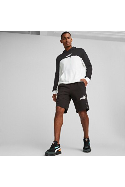 Puma Pánské šortky Puma Essentials Black Block Tape