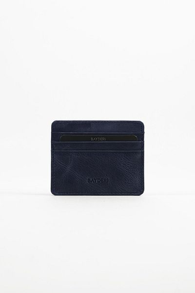 BAYDERİ Bayderi Catsby Genuine Leather Card Holder