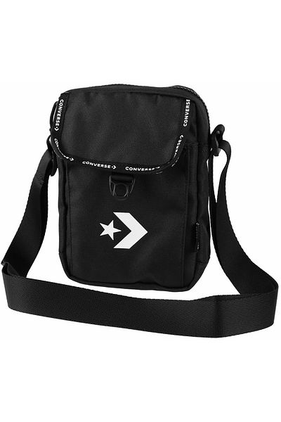 converse Bag Converse Large Logo Crossbody Bag, Black, Unisex