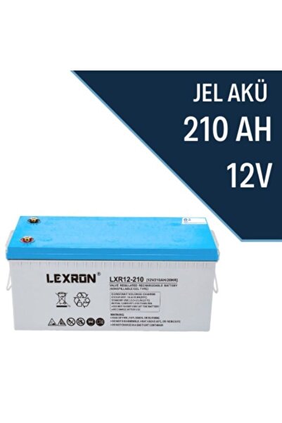 Lexron 12v/210ah Jel Akü Deep Cycle