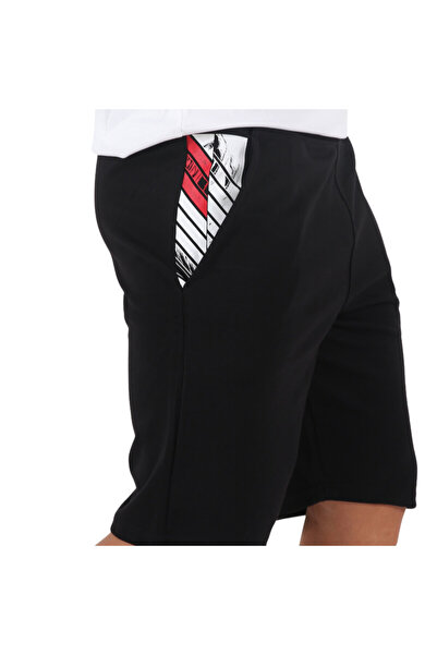 Diadora Pantaloni scurți negri Forli Double Face 1050137