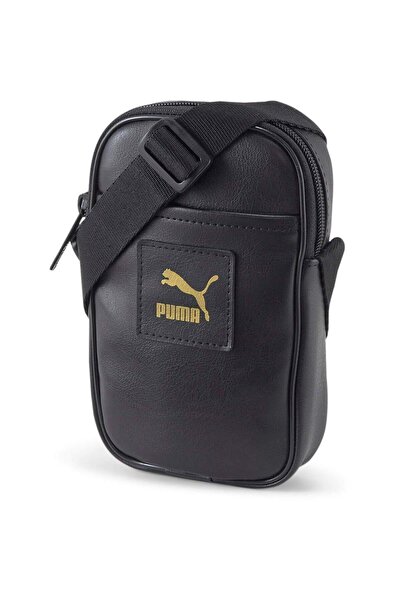 Puma Bag Classics LV8 PU pouzdro na krk, černé, unisex