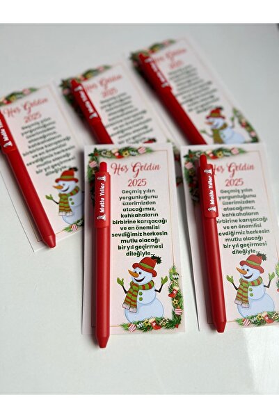 forevers Hediyelik Yılbaşı Kalemleri 5 Adet