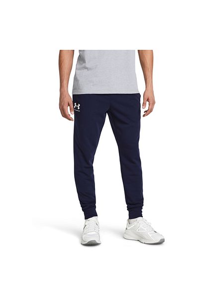 Under Armour Kalhoty Under Armour Rival Terry Jogger, Modré, Pánské