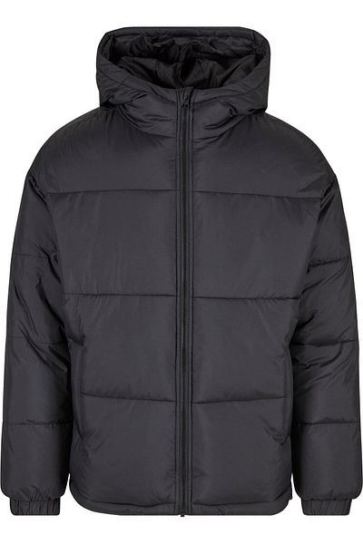 Urban Classics Basic-Pufferjacke mit Kapuze
