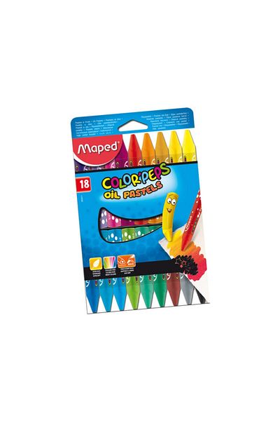 Maped Color Peps Oil Pastel Paint 24 Colors 3154148640127