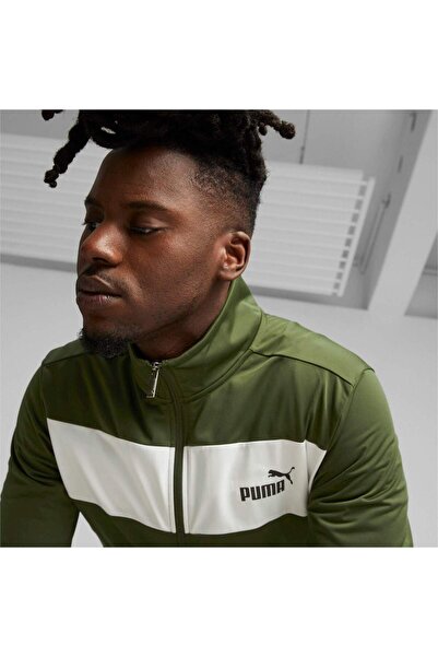 Puma Track suit Poly Suit CL, Green, Men