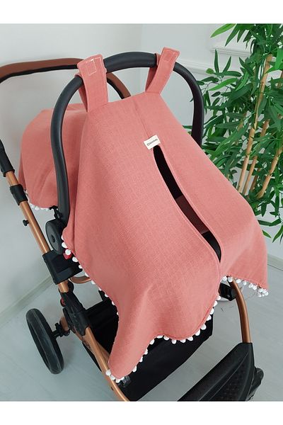ilkimbebe Pompom Baby Stroller Cover
