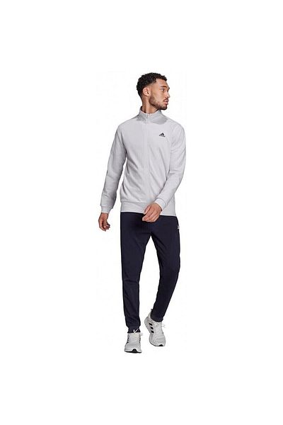 adidas Αθλητική φόρμα με γραφικό λογότυπο adidas, γκρι, ανδρική