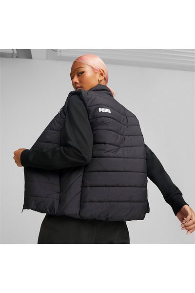 Puma Vest Puma Ess Padded, Black, Women