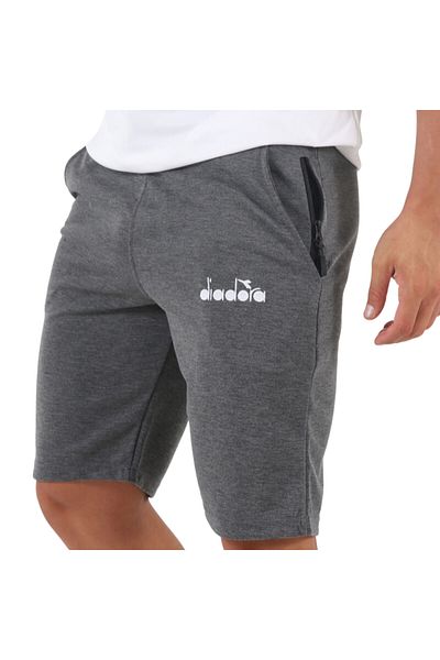 Diadora شورت رمادي فورلي مزدوج الوجه 1050139