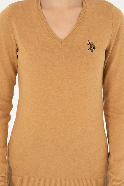 U.S. Polo Assn. 100% Cotton V-Neck Sweater