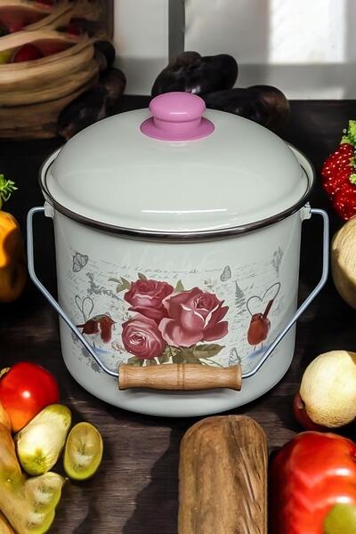 Nishev.com Evini Sev Italian Marbling Yogurt and Cereal Set - Including Pots and Copper