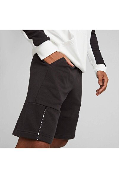 Puma Pánské šortky Puma Essentials Black Block Tape