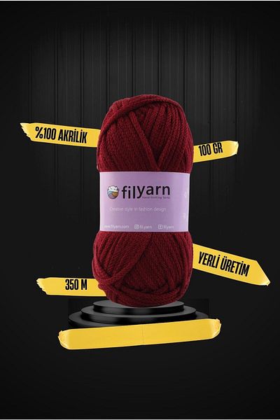 Filyarn Ακρυλικό μακραμέ, σχοινί μακραμέ, σχοινί διακόσμησης, σχοινί για γλάστρα, σχοινί τσάντας, σχοινί καλαθιού, σχοινί κορδόνι
