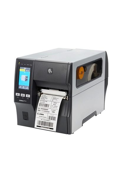Zebra Ontech - Zebra Zt411 (Zt41142-T0E0000Z) 203Dpi Thermal Transfer Usb+Serial+Ethernet Barcode Printer (Ribo