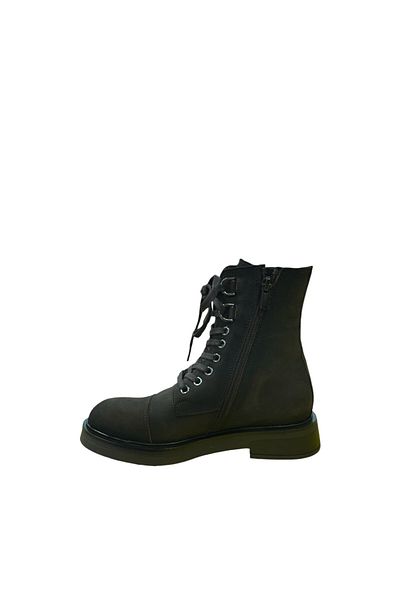 Mammamia 24KB-1565-LX Γυναικείες casual δερμάτινες μπότες Nubuck (Χειμώνας 24)
