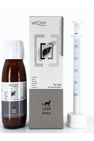 Vetqom Kedi Liver Renew – Karaciğer Sağlığı – 60 ml.