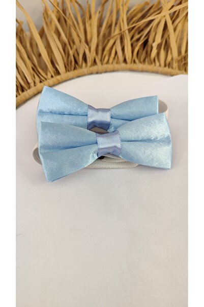 Monkabox Dječja leptir mašna u plavoj boji, 2 dela (JEDNODELNA, 2-DELNA, 3-DE...