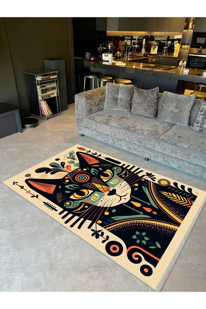 Rugs Modern Halı Colecția Aynur: stil boem, covoruri cu modele colorate, deta...