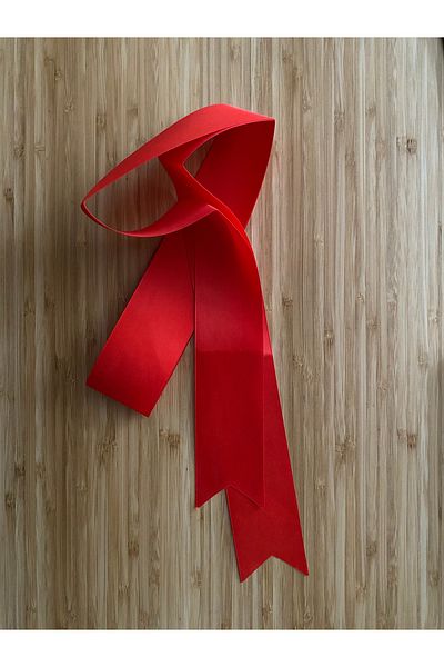 Öztürk Circumcision Jewelry Ribbon Red 5cm X 1.25 Meters