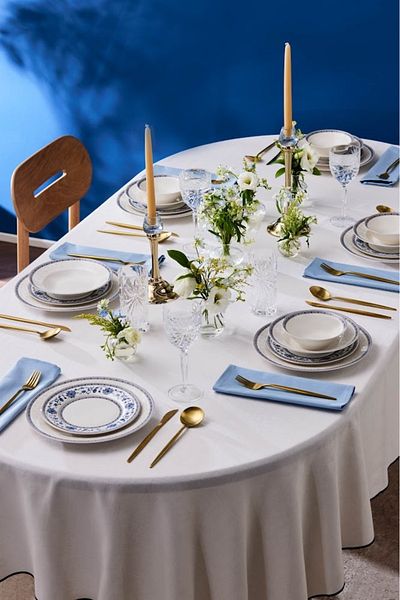 Karaca Deep 24-Piece Dining Set for 6 People
