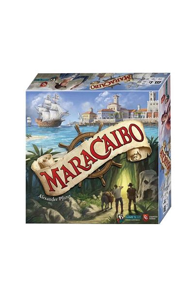 Capstone Games : Maracaibo, Big Box Strategy Board Game, Unique Story Mode Feature, A Nondestructive