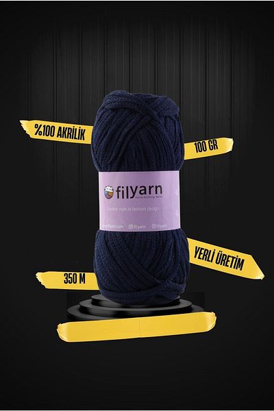 Filyarn Acrylic Macrame, Macrame Thread, Decoration Thread, Flower Pot Thread, Bag Thread, Basket Thread, Cord Thread