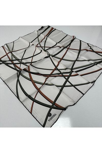Vissona IPK6307 Μοντέλο Twill Μεταξωτό Κασκόλ