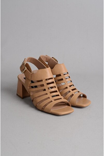 SEÇ KUNDURA Sandale de damă SEÇ 4309 din piele naturală - înălțime toc 6 cm, ...