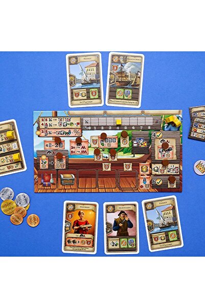 Capstone Games : Maracaibo, Big Box Strategy Board Game, Unique Story Mode Feature, A Nondestructive