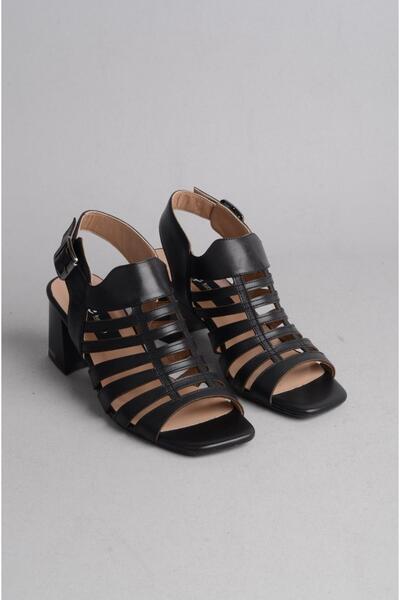 SEÇ KUNDURA SEÇ 4309 SANDALE DE FEMEIE CU TACĂT PIELE VERITĂ (Înălțime toc: 6...