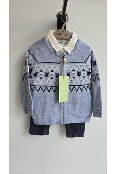 MOW طقم قميص للأطفال وسترة وسروال للأطفال الأولاد والأطفال