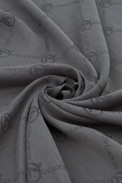 Valentino Orlandi Κασκόλ Alia Jacquard-1 Γκρι