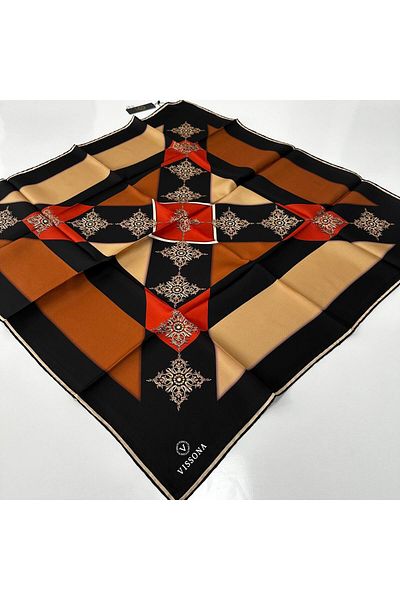 Vissona IPK6003 Μοντέλο Twill Μεταξωτό Κασκόλ