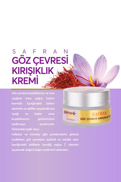 Softto Plus SAFRAN EYE CONTROL WRINKLE CREAM 20 ML