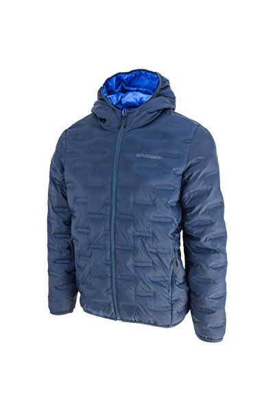 Others Jachetă de fum Fundango cu glugă albastră pentru bărbați