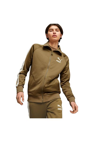 Puma Bunda Puma T7 Iconic, Hnědá, Pánská